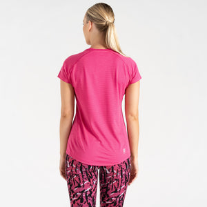 
                  
                    Laden Sie das Bild in den Galerie-Viewer, Corral Tee - Damen T-Shirt | mit reflektierenden Prints - Pink
                  
                