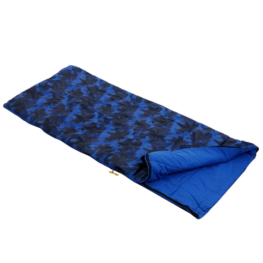 Maui Kids - Kinderschlafsack | mit weichem Innenfutter - Blau-Gemustert