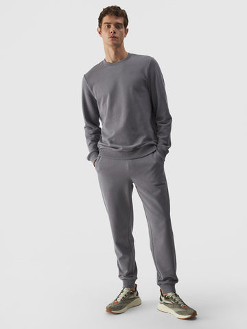 4F Hose - Herren Basic Sporthose | einstellbare Taille - Grau GREY Bild 1