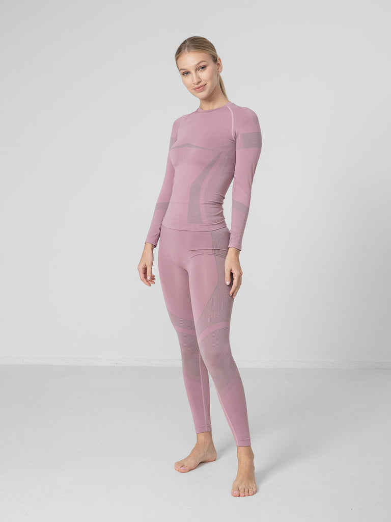 SEAMLESS UNDERWEAR - Damen Skiunterwäsche | nahtlos - Rosa DARK PINK Bild 3