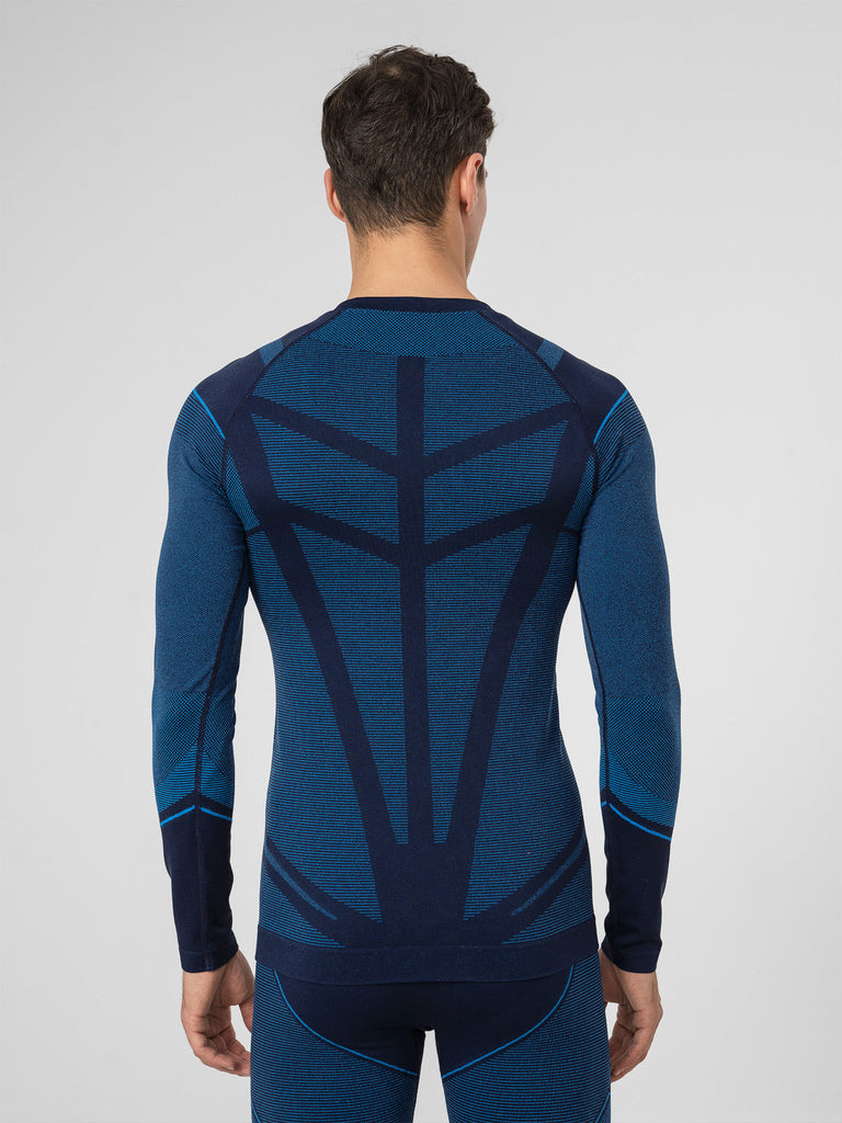 SEAMLESS UNDERWEAR - Herren Unterwäsche | hervorragende Wärmeisolierung - Blau DARK BLUE Bild 3