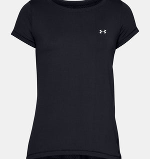 
                  
                    Laden Sie das Bild in den Galerie-Viewer, Armour SS - Damen T-Shirt | aus extraweichem Netzstoff - Schwarz
                  
                