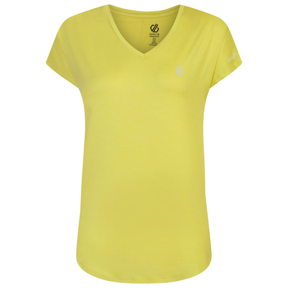 Vigilant Tee - Damen T-Shirt | leicht und schnell trocknend - Gelb