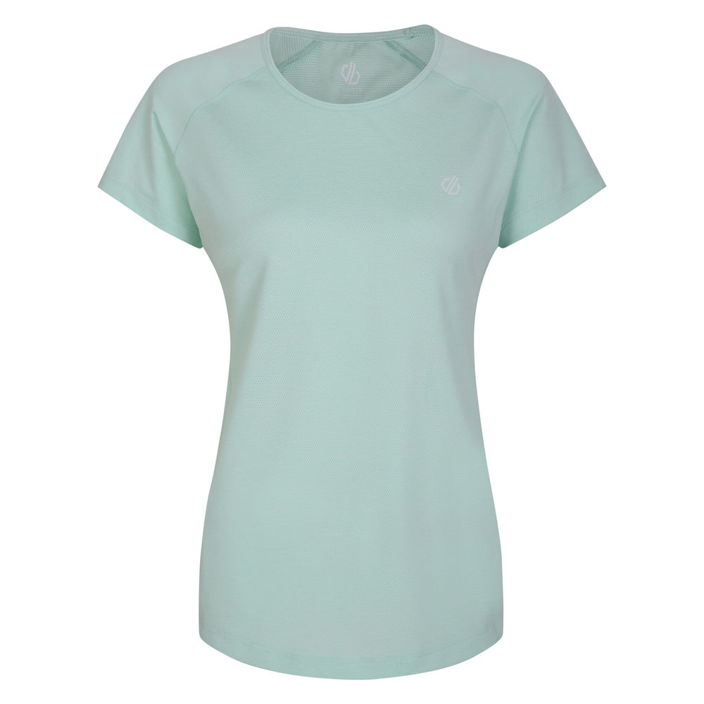 Corral Tee - Damen T-Shirt | mit reflektierenden Prints - Türkis