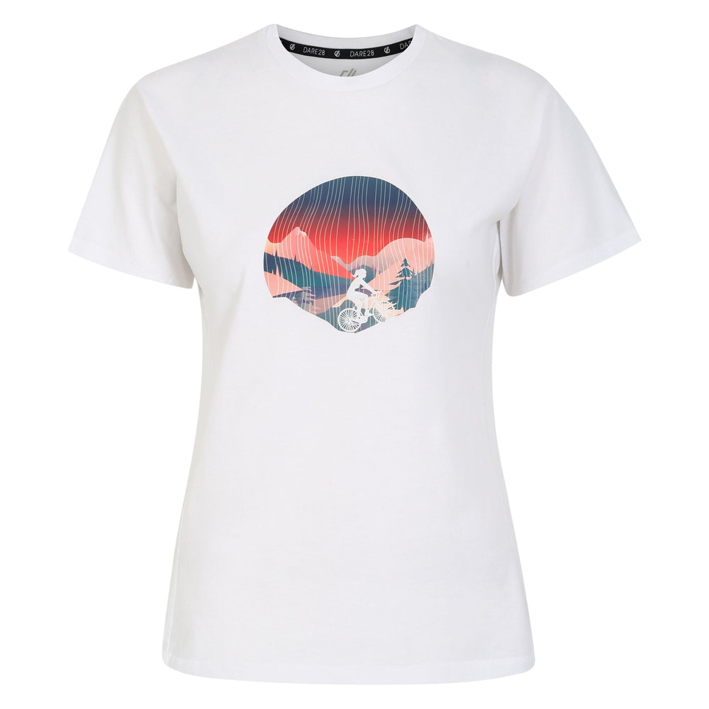 InTheForefrontTee - Damen T-Shirt | aus Baumwolle/Viskose - Weiß