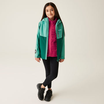 Regatta Girl Trekktain 3in1 - Kinder Jacke Grün