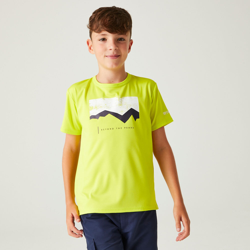 Alvarado VIII - Kinder T-Shirt | schnell trocknend - Gelb