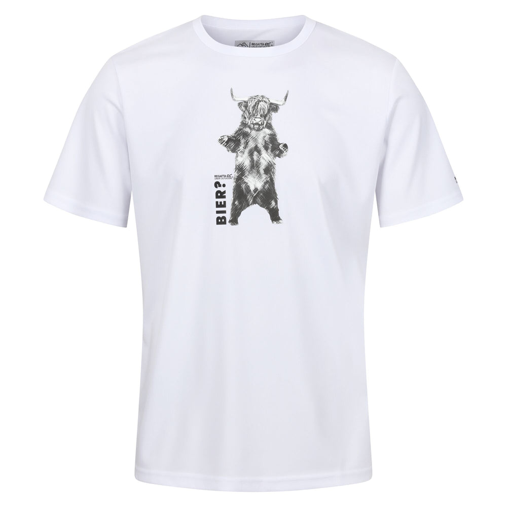 FingalSlogan III - Herren T-Shirt | schnelltrocknend - Weiß