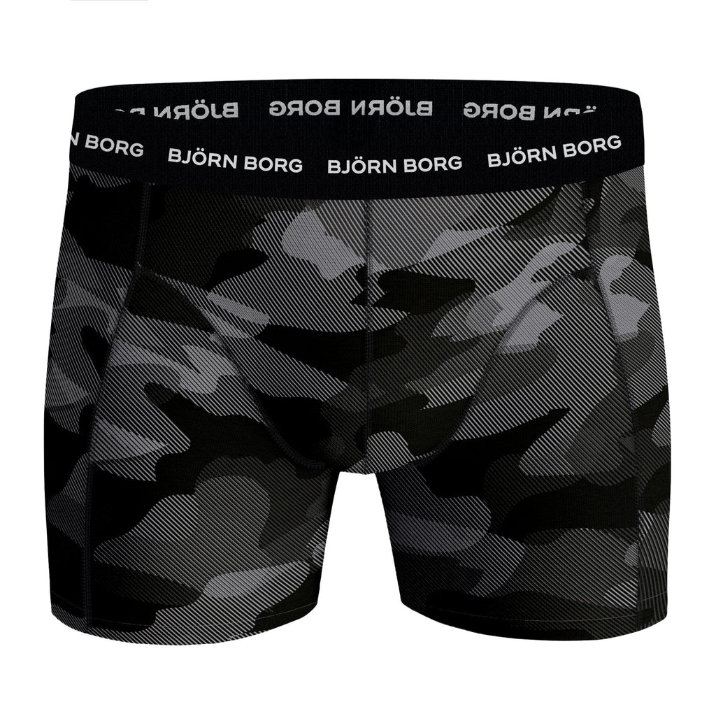 Shorts BB Shadeline 3p - Herren Boxershorts | aus Baumwollmix - Schwarz gemustert 90651 Bild 3