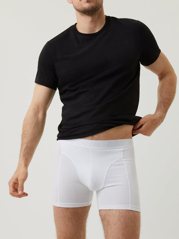 Shorts Sammy Solids 2p - Herren Unterhose | aus weichem Baumwoll-Stretch - Weiß 00071 Bild 1