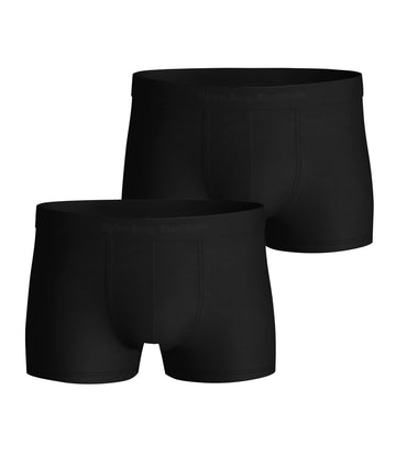 Trunk Tyron Solid 2p - Herren Unterhosen | mit kürzerer Beinlänge  - Schwarz 90651 Bild 1