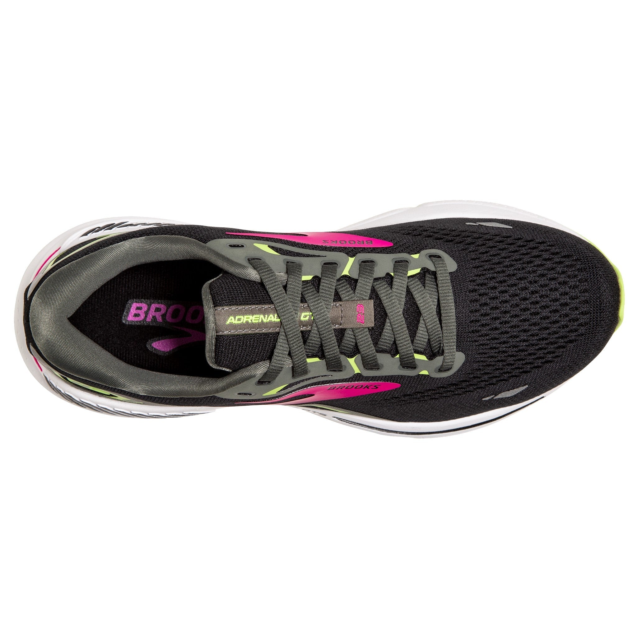 Brooks - Adrenaline GTS 23 voor dames, Wit Oester Zilver, 39 EU Brooks - Adrenaline GTS 23 voor dames, Wit Oester Zilver, 39 EU