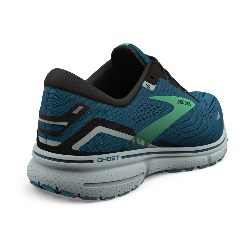 Ghost 15 - Herren Laufschuh | softer, angenehmer Laufkomfort - Blau Moroccan Blue/Black/Spring Bud Bild 3