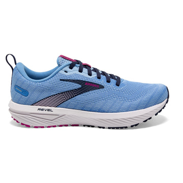 Revel 6  - Damen Laufschuh | mit verbesserter Dämpfung - Hellblau Marina/Lilac Rose/Pink Bild 1