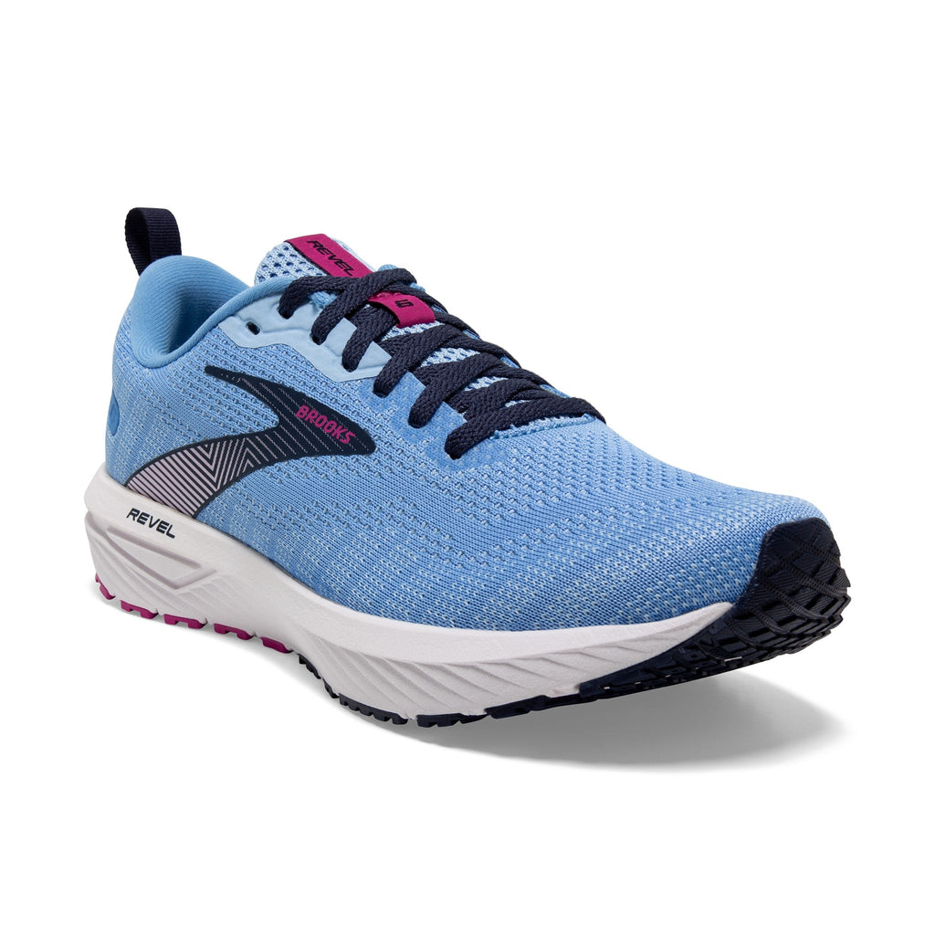Revel 6  - Damen Laufschuh | mit verbesserter Dämpfung - Hellblau Marina/Lilac Rose/Pink Bild 2