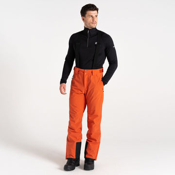 Achieve II Pant - Herren Skihose - reguläre Beinlänge | atmungsaktiv - Orange Orange Rust Bild 1
