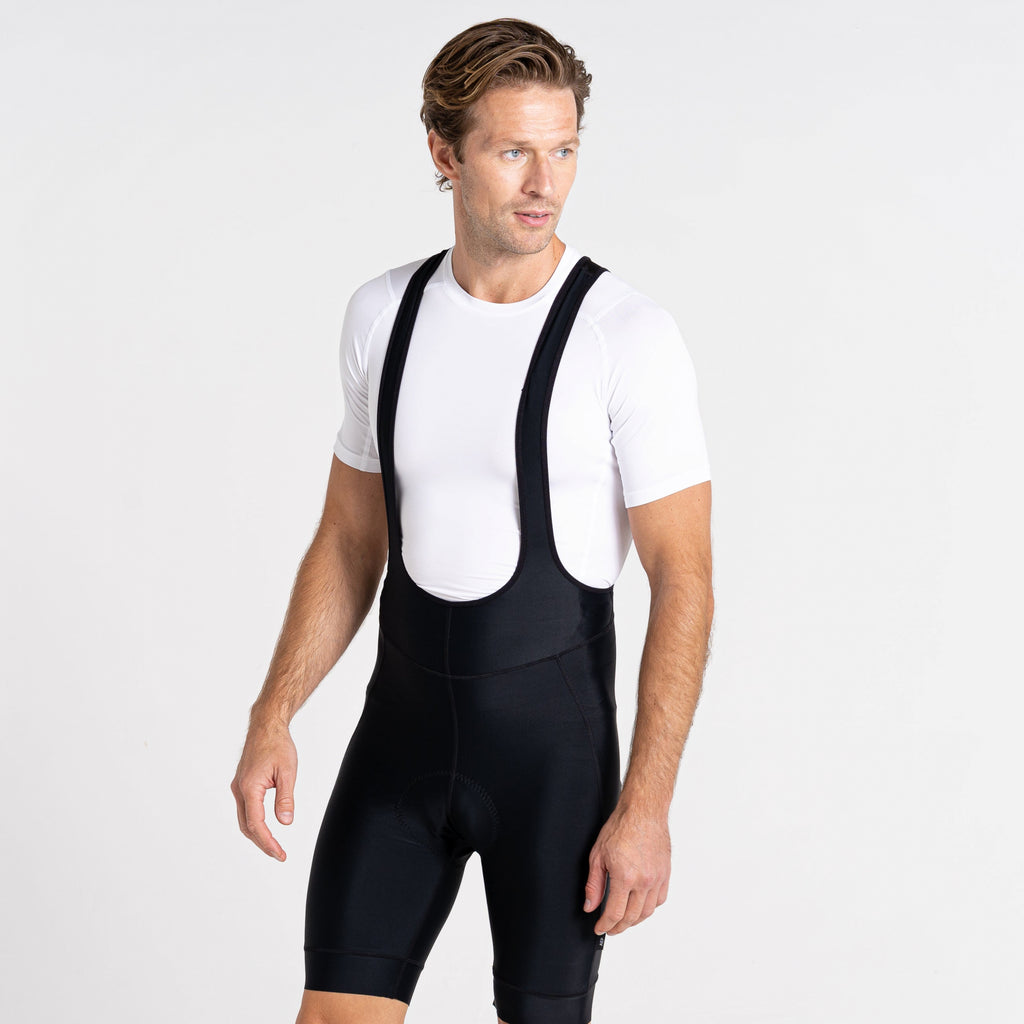 AEPVirtuousBibbed - Herren Radlerhose | mit reflektierenden Prints - Schwarz Black Bild 3