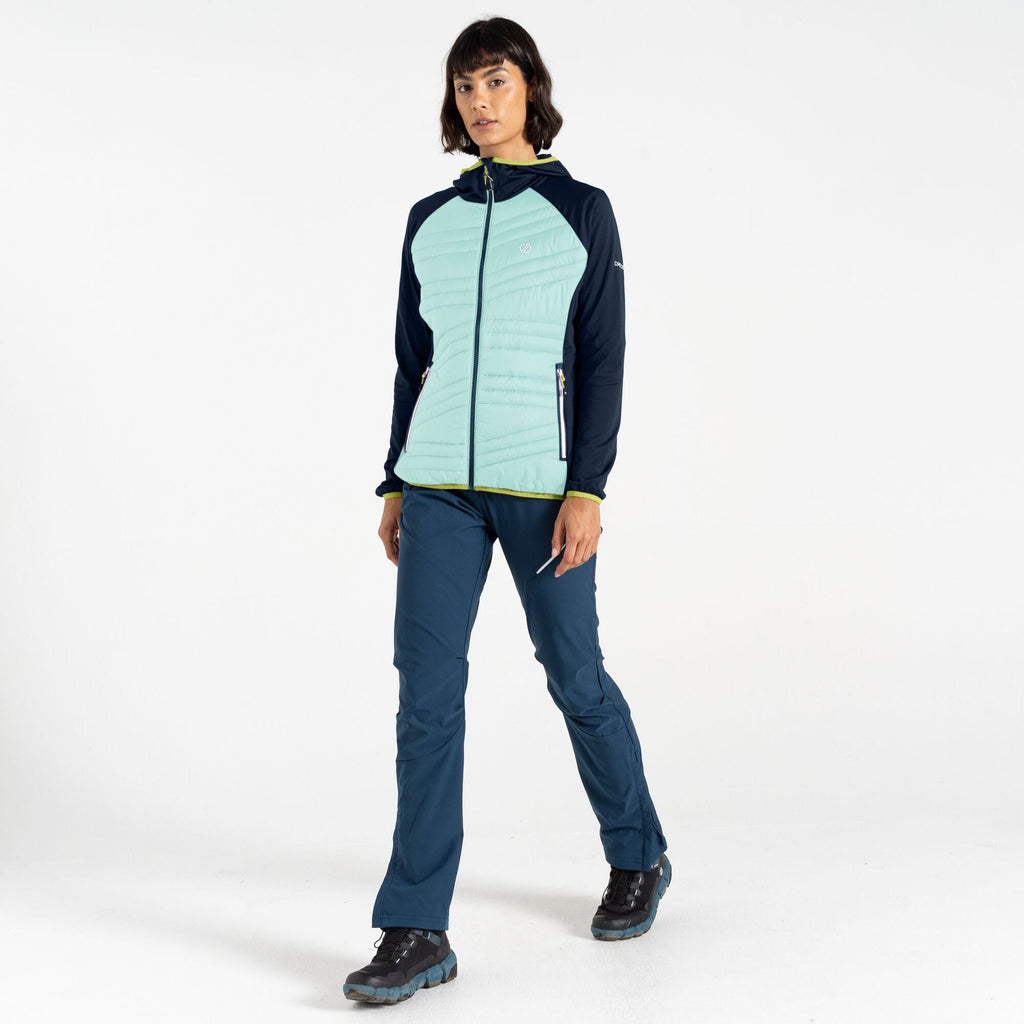Altimeter Hybrid - Damen Hybridjacke | hochwärmende Polsterung - Mint Mint Green/Moonlight Denim Bild 4