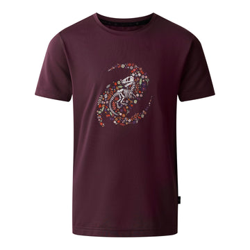 Amuse II Tee - Kinder T-Shirt | Grafikdruck - Violett Deep Plum Bild 1