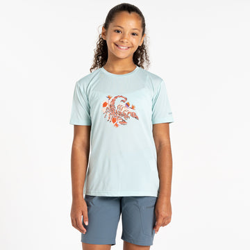 Amuse II Tee - Kinder T-Shirt | Grafikdruck - Türkis Icy Morn Bild 1