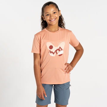 Amuse II Tee - Kinder T-Shirt | Grafikdruck - Rosa Shrimp Bild 1