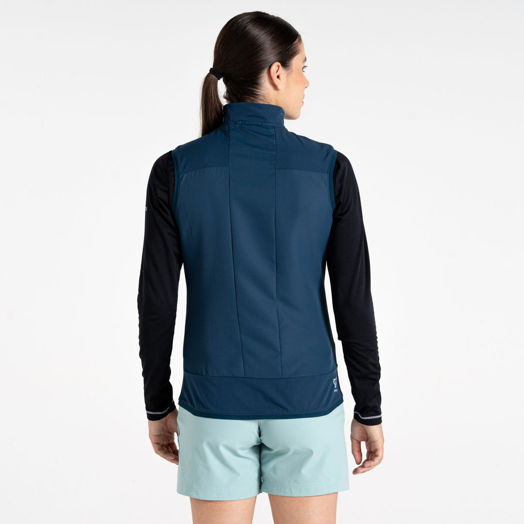 Ardently II Vest - Damen Gilet | Armausschnitt mit Stretch-Einfassung - Blau MoonLt Denim Bild 2
