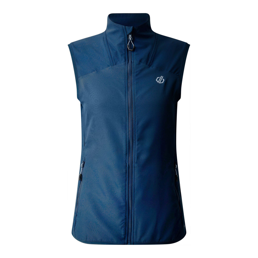 Ardently II Vest - Damen Gilet | Armausschnitt mit Stretch-Einfassung - Blau MoonLt Denim Bild 3