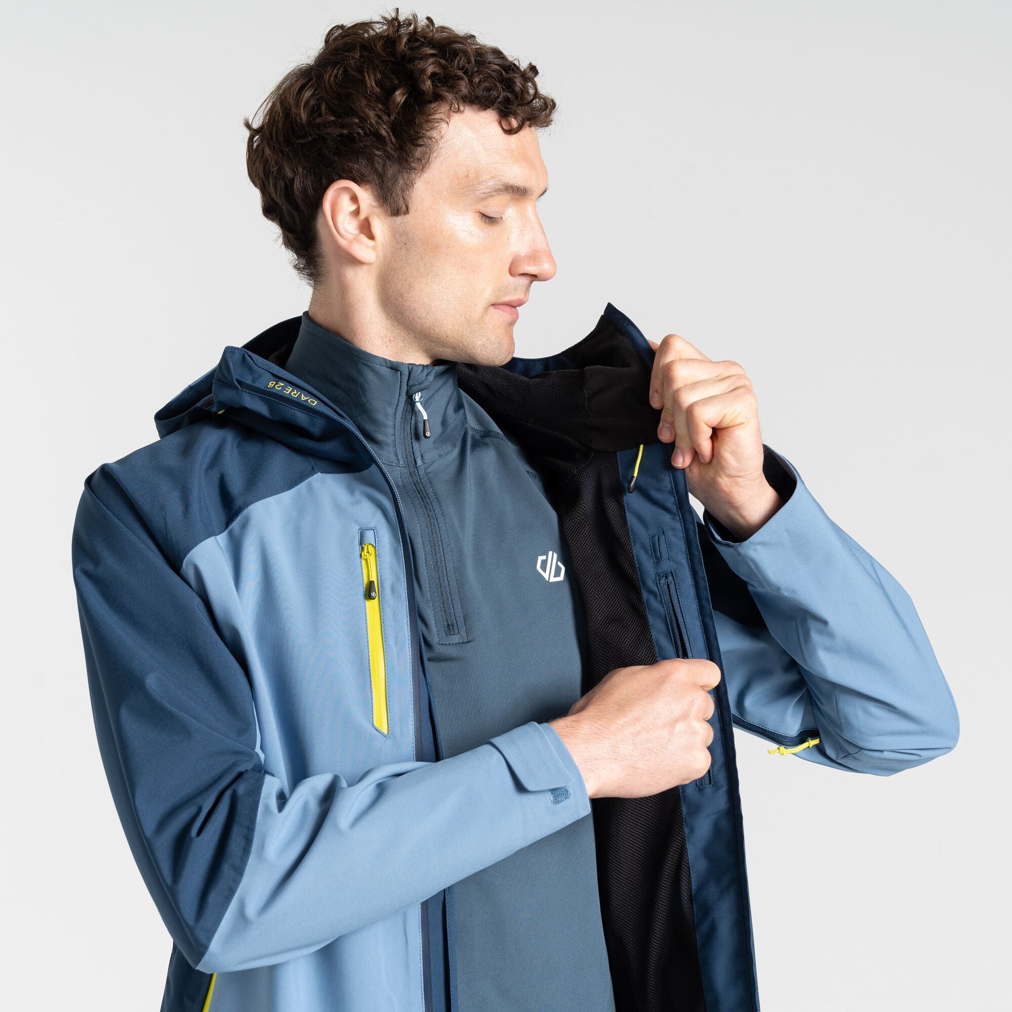 Dare 2b Torrek Herren-Kapuzenjacke – Wattiert, Winddicht & Leicht