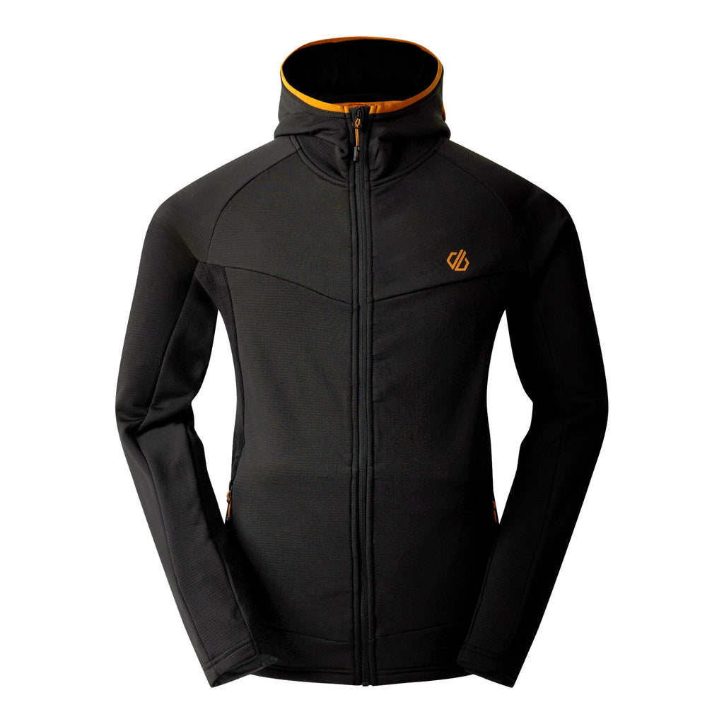 Assimilate IV Stretch Midlayer - Herren Jacke | fixierte Kapuze - Schwarz Black Bild 3