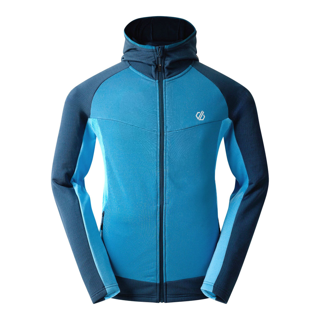 Assimilate IV Stretch Midlayer - Herren Jacke | fixierte Kapuze - Blau MnltDm/BlStl Bild 3