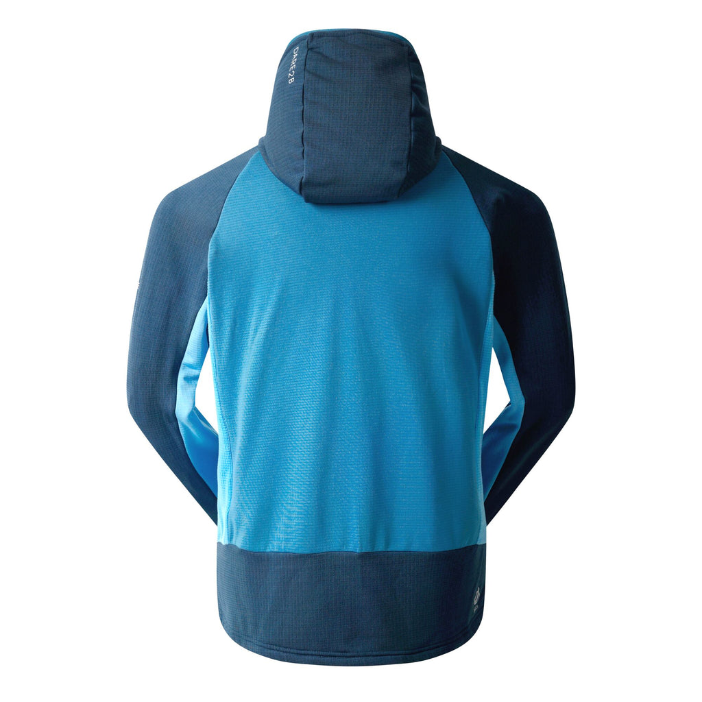 Assimilate IV Stretch Midlayer - Herren Jacke | fixierte Kapuze - Blau MnltDm/BlStl Bild 4