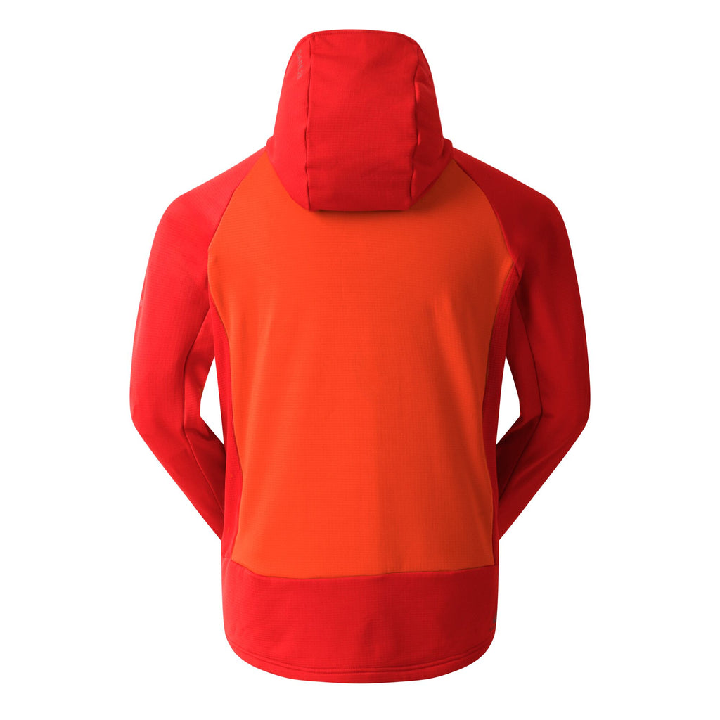 Assimilate IV Stretch Midlayer - Herren Jacke | fixierte Kapuze - Rot DgrRd/SeviRd Bild 4