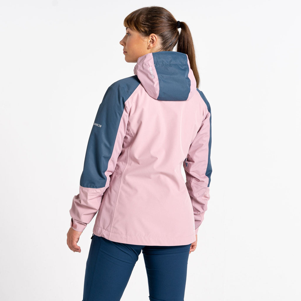 Assuring Jacket - Damen Jacke | mit Unterarmbelüftung - Blau-Rosa DskyRs/OrGry Bild 3