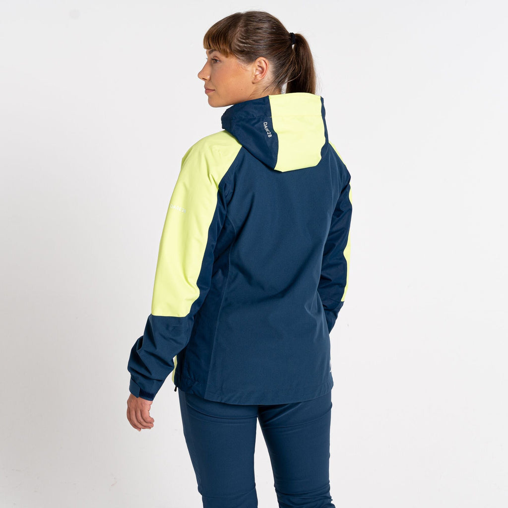 Assuring Jacket - Damen Jacke | mit Unterarmbelüftung - Blau-Gelb ShrpGrn/Mnlt Bild 3