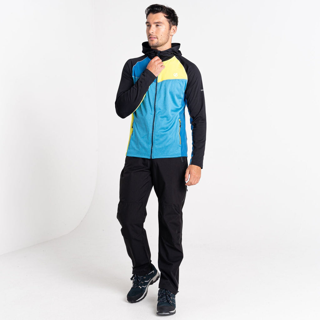 Contend Core Str - Herren Midlayer | mit fixierter Kapuze - Blau-Schwarz Bk/GrnAlg/Dp Bild 1