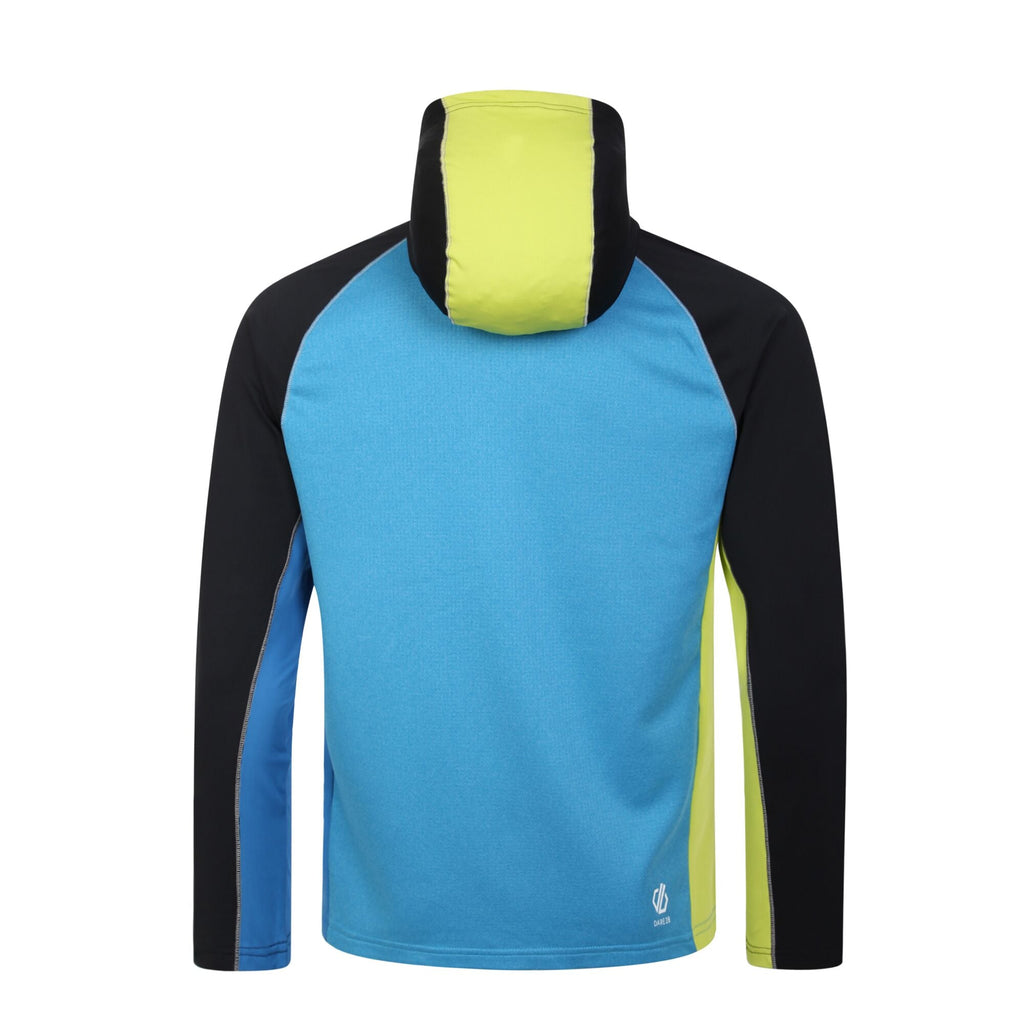 Contend Core Str - Herren Midlayer | mit fixierter Kapuze - Blau-Schwarz Bk/GrnAlg/Dp Bild 3