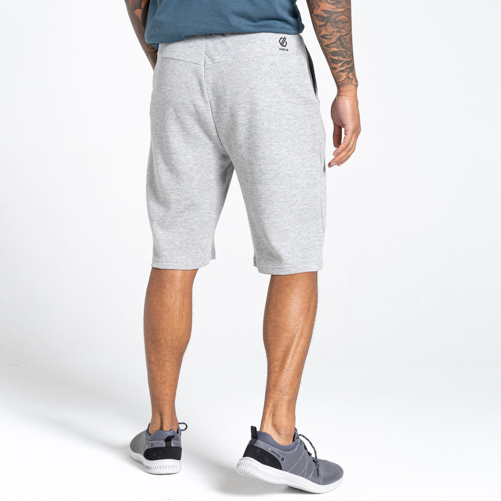 Continual Short - Herren Training Shorts | Aus Baumwoll-Jersey-Mischgewebe - Hellgrau AshGreyMarl Bild 3