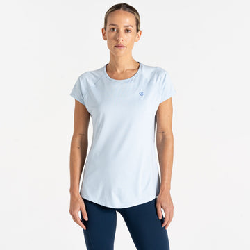 Corral Tee - Damen T-Shirt | flexible Passform - Blau Skyway Bild 1