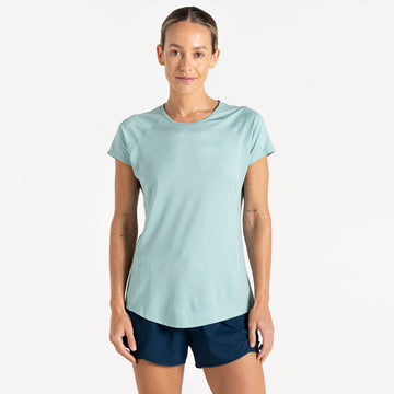 Corral Tee - Damen T-Shirt | flexible Passform - Blau Aquifer Bild 1