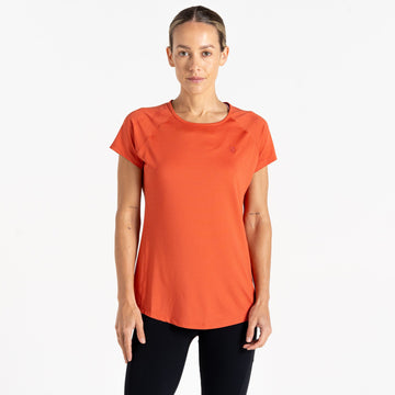 Corral Tee - Damen T-Shirt | flexible Passform - Orange Burnt Sienna Bild 1