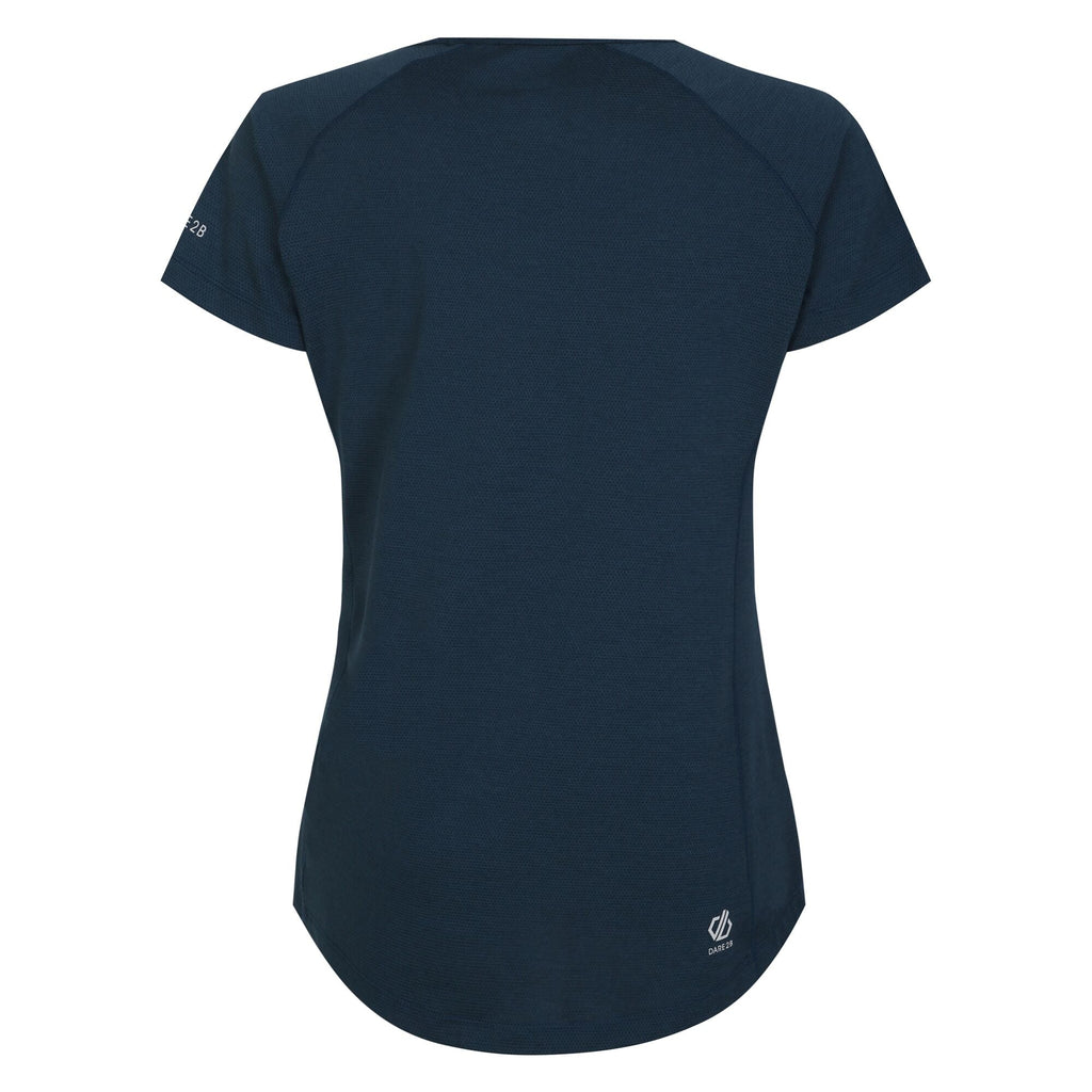 Corral Tee - Damen T-Shirt | mit reflektierenden Prints - Dunkelblau MoonLtDnmMrl Bild 2