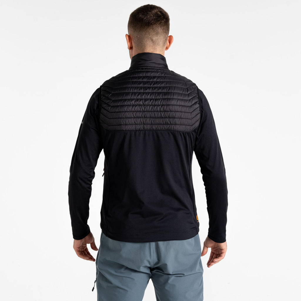 Descending II Gilet - Herren Gilet | hoher, anliegender Kragen -  Schwarz Black Bild 2