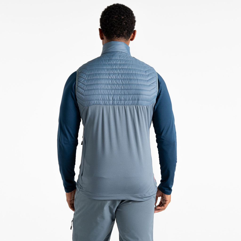 Descending II Gilet - Herren Gilet | hoher, anliegender Kragen -  Blau StormyWeathr Bild 2