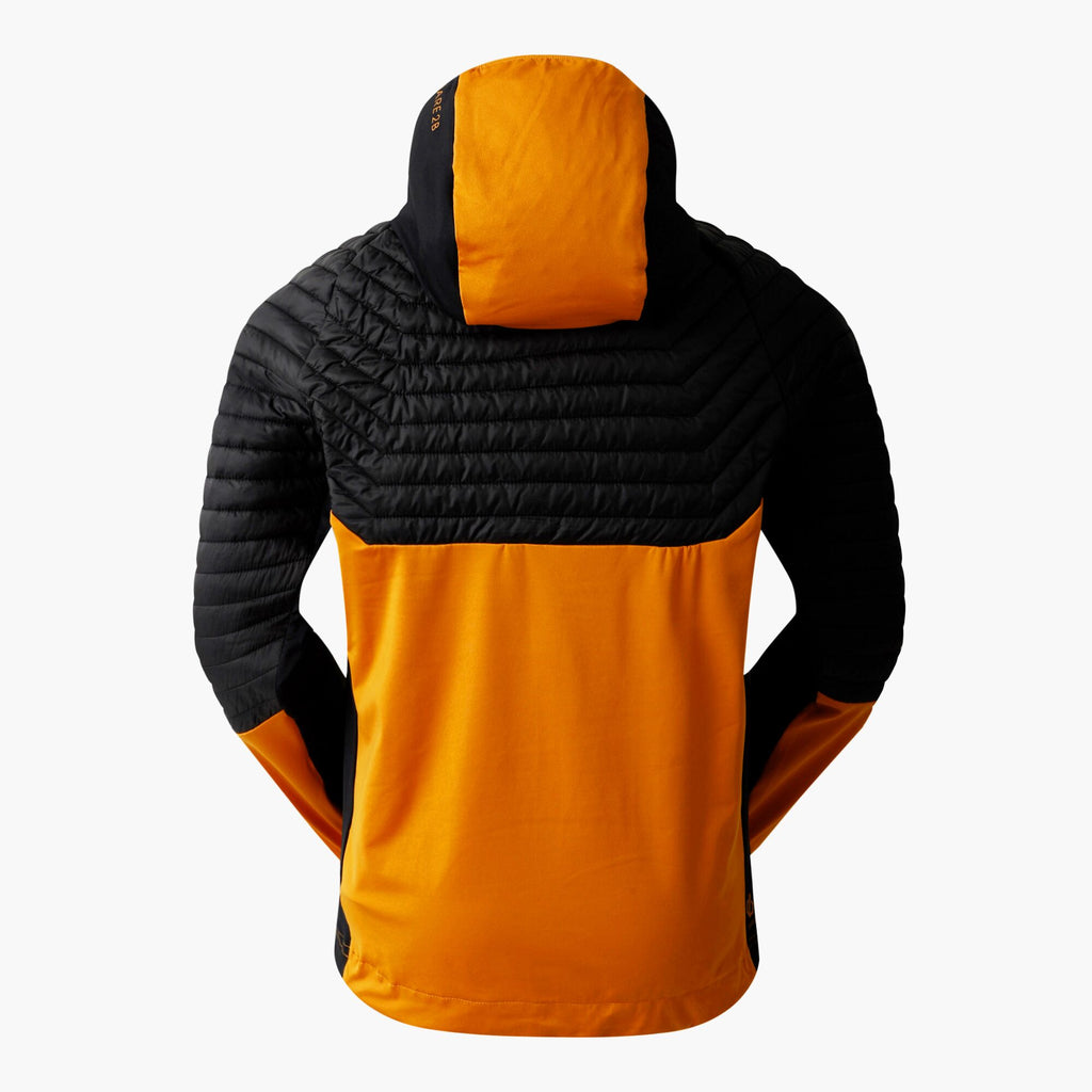 Descending II Hybrid - Herren Jacke | Reißverschlusstaschen - Schwarz Orange Blk/DsertSun Bild 3