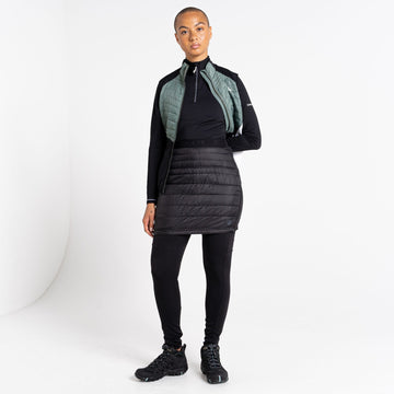 Deter Skirt - Damen Rock | mit druchgehendem Reißverschluss  - Schwarz Black Bild 1