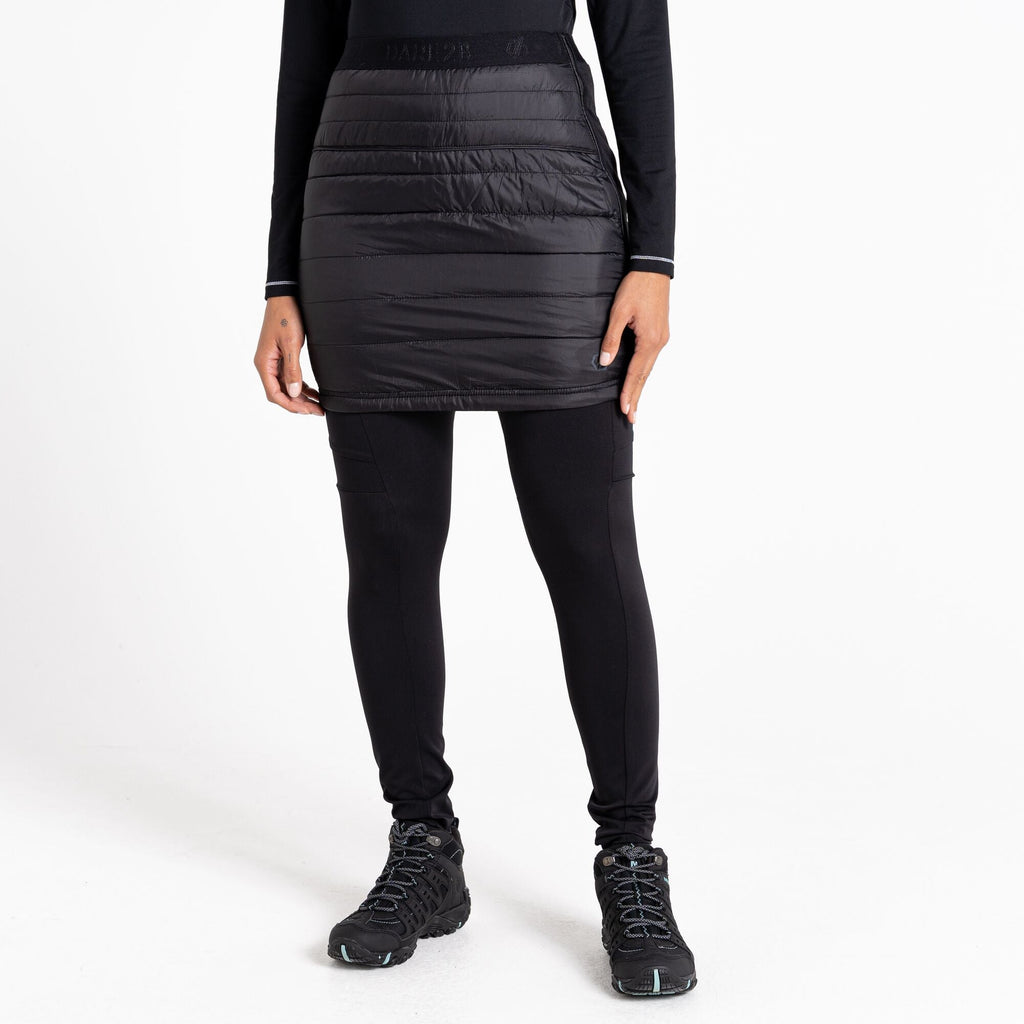 Deter Skirt - Damen Rock | mit druchgehendem Reißverschluss  - Schwarz Black Bild 2