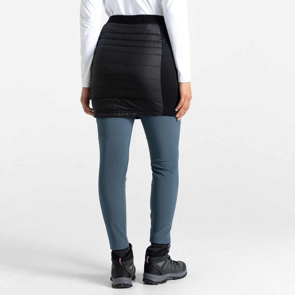 Deter Skirt - Damen Rock | mit druchgehendem Reißverschluss  - Schwarz Black Bild 3
