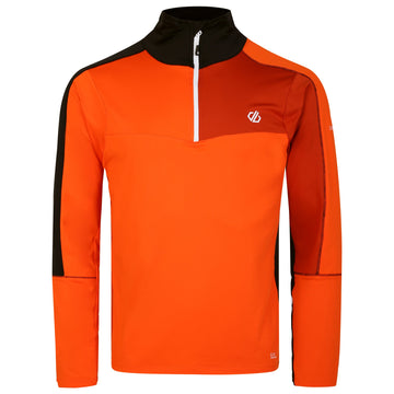 Dignify II CoreSt - Herren Midlayer | mit anliegendem Kragen - Orange PuffinOr/Blk Bild 1