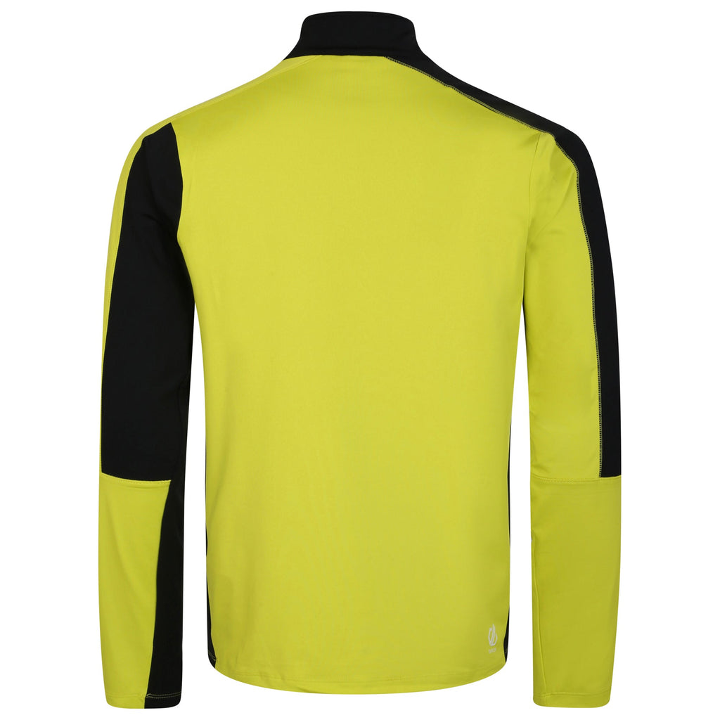 Dignify II CoreSt - Herren Midlayer | mit anliegendem Kragen - Gelb NeonSpng/Blk Bild 3