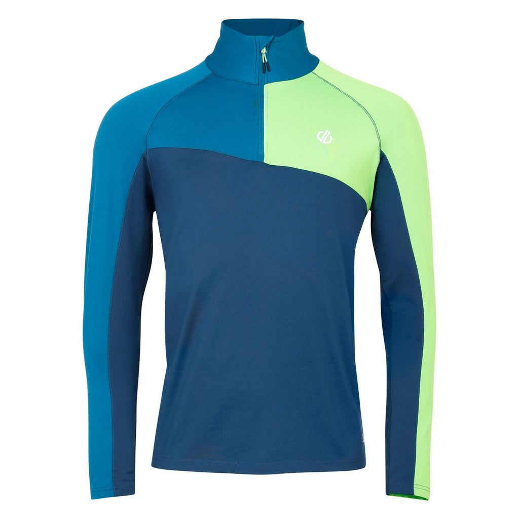 Dignify III CoreSt - Herren Midlayer | komfortabler anliegender Kragen - Blau Moonlight Denim/Green Flash Bild 3